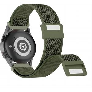 Kal-Bracelet De Montre En Nylon 20 Mm - Bracelet &Eacute;lastique Avec Fermeture Magn&eacute;tique - Pour Homme Et Femme - Fermeture Rapide - Bracelet De Rechange R&eacute;glable Et Respirant - Neuf