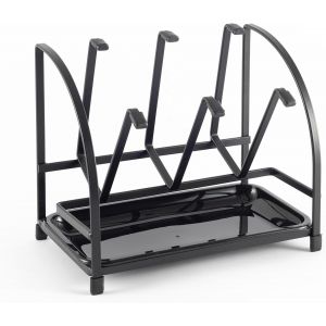 Tianyi-Porte-Bouteilles - Égouttoir Universel Pour Bouteilles, Biberons Et Biberons - Support De Séchage En Métal Noir (Porte-Bouteille) - Neuf