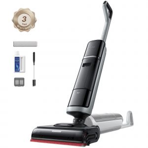 DREAME H15 Pro Heat Aspirateur Laveur, Nettoyage des sols à 85 °C, bras robotisé IA GapFree, capteur RVB intelligent, 22 kPa, 0 n?uds, lavage brosse à 100°C, séchage en 5 min à 90°C,contrôle par appli - Neuf