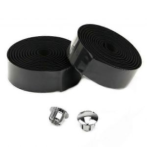 V&eacute;lo De Route V&eacute;lo Guidon En Li&egrave;ge Poign&eacute;e Ruban D'emballage + 2 Bouchons De Guidon- - Neuf