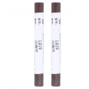 2pcs Meubles Peinture Sol Réparation Crayon Rayure Patch Peinture Stylo Bois Composite Réparation Matériau Café Couleur - Neuf
