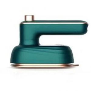 Mini fer à repasser portable sans fil avec support de voyage (vert) - Neuf