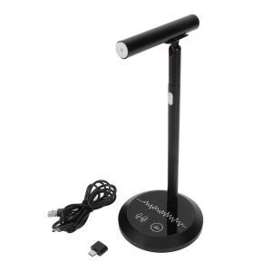Ordinateur PC Microphone 120 degrés Haut Bas Réglage USB Condensateur Filaire Microphone de bureau pour conférence - Neuf