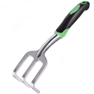 Mini à Trois Pattes, Outils de Jardinage, Pelle, Râteau, Bêche, Succulentes, Plantes en Pot de Fleur, la Griffe Outils de Jardinage avec Poignées en Bois - Neuf