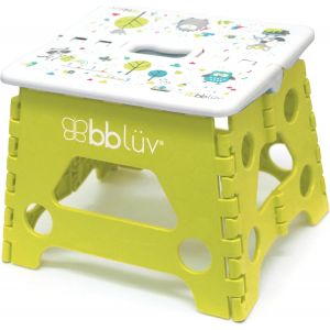 Chenquansarl-St&euml;p - Marche Pied Pliable Pour Enfants Et Tout-Petits - Tabouret Pliant Antid&eacute;rapant Supportant Jusqu'&agrave; 90 Kilos - Parfait Pour L'apprentis De La Propret&eacute; Et Le Bros Des Dents- Lime - Neuf