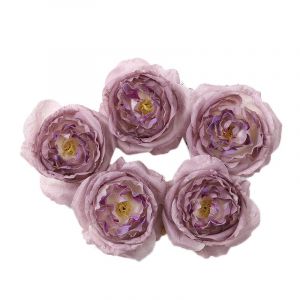 HJLIAN Fleurs artificielles en soie brillante et resistante, belles et persistantes, pour decorer une chambre a coucher, violet - Neuf