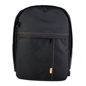 Sac a dos etanche pour appareil photo reflex numerique Canon, Nikon, Sony (noir et orange) - Neuf