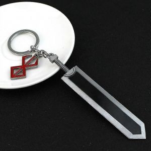 Berserk Anime Porte-Clés Guts Épée Bijoux Set Porte-Clés Porte-Clés Porte-Clés Pour Hommes Femmes Accessoires Porte-Clés Pendentif - Neuf