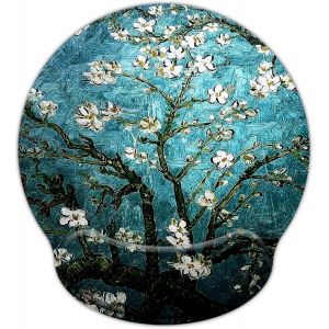 Mouse Pad with Gel Wrist Rest,Ergonomic Mouse Pad,Comfort with Wrist Rest Gaming Mouse Pad for Computer and Laptop.[A77] - Neuf