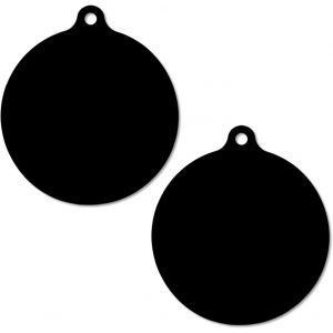 Ayuhr-Lot De 2 Tapis De Protection Pour Plaque À Induction - 22 Cm - Antidérapant Et Résistant Aux Rayures - En Silicone - Résistant À La Chaleur Jusqu'à 230 °C - Neuf