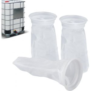 CHECARZHN--NO1-Filtre Ibc En Nylon 3 Pièces Filtre Cuve 1000L Eau De Pluie Filtre À Couvercle Ibc Filtre À Eau De Pluie Ibc Filter Lavable Filtre De Couvercle En Nylon Accessoires Pour Réservoir Ibc - Neuf