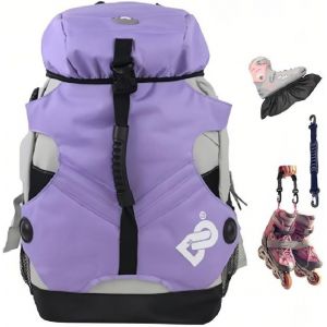 Acdsgd-Sac &Agrave; Dos &Agrave; Roulettes &Agrave; Compartiments Multiples - Rangement Ext&eacute;rieur Pour Patins &Agrave; Roulettes En Ligne, Quad, Artistiques Et Chaussures De Patinage Sur Glace - Neuf