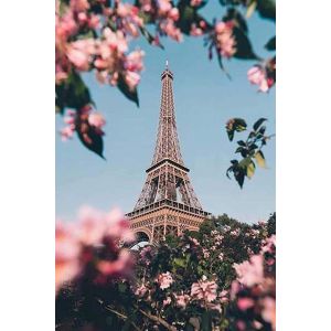 Peinture Diamant 5d Tour Eiffel 30 X 40 Cm, Kit De Broderie Diamant À Faire Soi-Même, Paysage, Décoration Murale Pour La Maison - Neuf