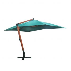 Prolenta Premium - Parasol Flottant Melia 300 X 400 Cm Vert - Neuf