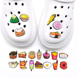 Lot De 20 Décorations 3d Pour Sabots (Série Alimentaire), Breloques Pour Chaussures, Mignonnes - Neuf