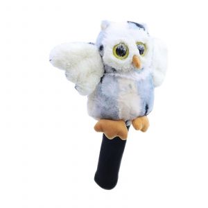 Housse De Protection Universelle En Forme De Hibou Pour Driver En Bois, Ideale Pour La Protection De Votre Equipement De Golf. Cadeau Ideal, Magnifique Blanc. - Neuf