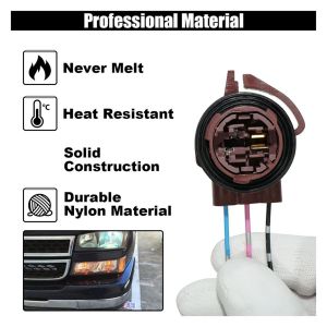 4 Pi&egrave;ces 3157 Prises De Faisceau Pr&eacute;-C&acirc;bl&eacute;es, Adaptateurs Prise D'ampoule Led Voiture, Connecteurs En Queue Cochon - Neuf