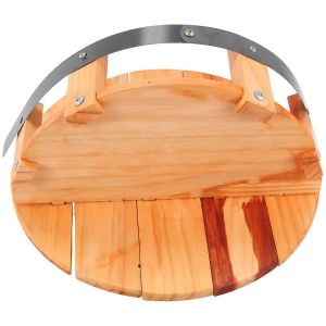 Étagère À Whisky Tonneau En Bois Rond Vintage,Casier À Vin Mural - Neuf
