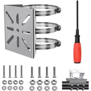 CHECARZHN--NO1-Support Universel Pour Caméra De Surveillance, Mât D Serine Camera, Fixation Murale D Serine Camera, Convient Pour Montage Sur Poteaux - Neuf