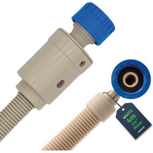 Aquastop Tuyau D'Alimentation De Sécurité Universel Pour Machines À Laver Et Lave-Vaisselle Avec Raccord 3/4 De 4 M[LAV0339] - Neuf