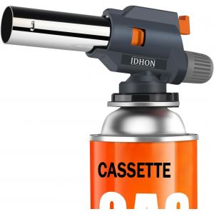Eryi-Chalumeau De Cuisine, Torches De Cuisine, Brûleur De Cuisine Réglable Pour Bbq, Crème Brûlée, Pâtisseries, Desserts, Camping (Butane Non Inclus) - Neuf