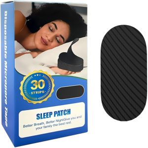 Pansements Buccaux Pour Dormir,Une Boîte De 30 Bandes De Bouche Pour Dormir Pour Moins De Respiration Buccale,Confort Et Commodité,Développer L'habitat D'une Meilleure Respiration Nasale - Neuf