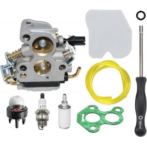 MEVRONISSHOP-Carburateur avec filtre &agrave; air Filtre &agrave; Carburant pour Husqvarna 235 235E 236 236E 240 240E Tron&ccedil;onneuse - Neuf
