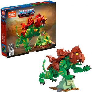 YOUY-Mega Construx Maîtres De L'Univers,Figurine Tigre De Combat À Construire,537 Pièces,Jeu De Briques De Construction,10 Ans Et Plus,Gvy14 - Neuf