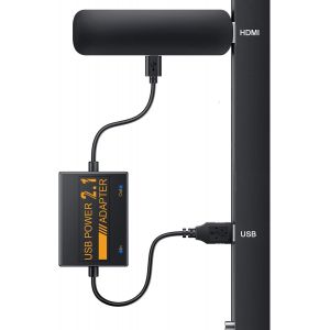 C&acirc;ble d'Alimentation USB Fire TV Stick-Alimentation Directe via Port USB T&eacute;l&eacute;viseur 5V/2.1A,Compatible FireStick 4K/4K Max,Suppression des Adaptateurs Secteur&iquest; - Neuf