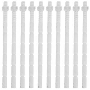 10pcs Tiges De Réservoir De Toilette Salle De Bain Tiges De Réservoir D'eau De Toilette Accessoires De Bouton De Chasse D'eau - Neuf