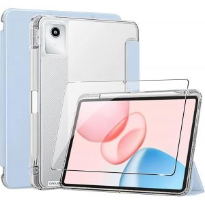 Coque pour Lenovo Idea Tab 11'' avec Porte Pencil+[1 Pi&iquest;&iquest;ces] Verre Tremp&iquest;&iquest; Protection &iquest;&iquest;cran, Housse Transparente Claire Etui Antichoc Veille/R&iquest;&iquest;veil Auto (Bleu) - Neuf