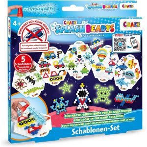Kalanka-Splash Beadys Patron Pour Perle A Coller Motif Boys Pochoir Pour Perles D'eau Bricolage Garçon 5x Modèles Loisir Créatif Perle Enfant 11065 Multicolore - Neuf
