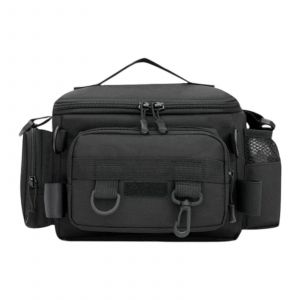Articles De Pêche Sac À Bandoulière Unique Sac Bandoulière Avec De Multiples Poches Portable Engins De Pêche Organisateur - Neuf