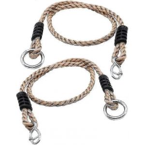 2pcs Balançoire Arbre Suspendu Corde Hamac Extension Sangle De Suspension Réglable - Neuf