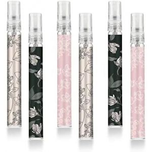 6 Flacons Atomiseurs De Parfum De Voyage Rechargeables,Flacons Atomiseurs De Parfum 10ml,Vaporisateur De Parfum,Étui De Pompe À Parfum Pour Femmes Et Hommes - Neuf