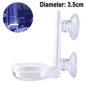 Pierre À Bulles Haute Efficacité Pour Aquarium Avec Ventouse ¿ Oxygénateur À Fines Bulles Pour Aquariums Et Étangs - Neuf