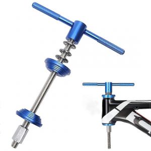 Outil De Presse &Agrave; Roulement, Bo&icirc;tier De P&eacute;dalier, Jeu De Direction, Installation Et Retrait De L'arbre De V&eacute;lo, Extracteur De Cuvette, Outils De R&eacute;paration De Cycle, 1 Pi&egrave;ce - Neuf