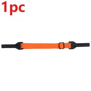 Retenue De Lunettes Réglable Et Durable, Sangle De Sport En Silicone, Poignée Antidérapante, Support De Lunettes De Soleil, Corde Parfaite Pour La Course À Pied--Orange-1pc - Neuf