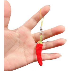Kal-Amulette En Corne Porte-Bonheur, Pendentif En Forme De Poivre Tressé, Porte-Clés En Corne Napolitaine Pour Voiture, Moto Et Cadeau Porte-Bonheur - Neuf