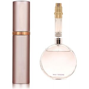 Vaporisateur Parfum, 5 Ml Flacon Rechargeable, Vaporisateur De Voyage Portable, Adapté Au Sac À Main, Au Voyage, Pour Femmes Et Hommes (Champagne) - Neuf