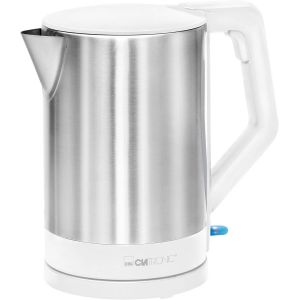 Bouilloire, Kettle, Bouilloire 1,5 L Avec Arr&ecirc;t Automatique Et Manuel, Connecteur Rotatif &Agrave; 360&deg;, Sans Bpa, Max. 2200Watt, Bouilloire Blanche, Wks 3692 - Neuf