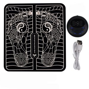 Appareil De Massage Des Pieds Ems Sole, Coussin De Massage Par Impulsions Et Acupuncture, Usb, Instrument De Beaut&eacute; Pour Les Jambes, B - Neuf