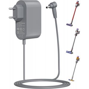 30.45V 1.1A Chargeur Pour Dyson Aspirateur Cyclone V10/V11/V12/V15, Compatibilité Avec Animal Absolute Sv12/Sv14/Sv15/Sv16/Sv20/Sv22, Remplacement Batterie Alimentation Adaptateur [SSE7115548] - Neuf