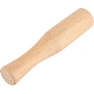 Muti-fonctionnel Mini pilon en bois naturel Outil de tige de meulage facile à nettoyer Ergonomie Manche long - Neuf