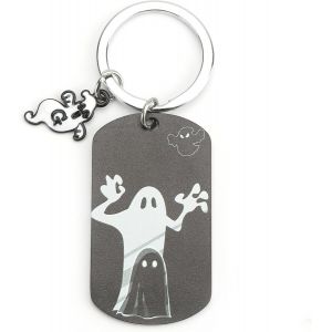 PATA-Porte-clés d'Halloween, cadeaux cool, porte-clés créatif, porte-clés personnalisé, thème d'horreur d'Halloween, cadeau pour ami, cadeaux créatifs, Noir , S - Neuf