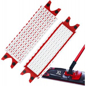 NouvelHorizonstore-2 PCS pour Vileda UltraMax XL Balai Serpilli&egrave;re Recharge Kit&iquest;Recharge Lavable et R&eacute;utilisable pour Nettoyage des Sols - Neuf