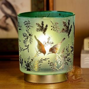 Ulteronixshop-Lampe De Table &Agrave; Piles, Lampe Sans Fil Pour D&eacute;coration De La Maison, Veilleuse De La Jungle, Minuterie Automatique, Centre De Table Pour Salon/Camping/Cadeau/Chambre &Agrave; Coucher - Neuf