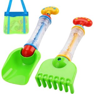 2 Pièces Pistolet À Eau Pour Enfants, Pistolet A Eau, Puissant Pistolet À Eau Avec Pelles De Plage Et Sac Plage Jouet, Jouets D'été Pour Fille Garçon Piscine Jardin Plage Lutte Contre L'eau - Neuf