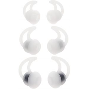 KAL-Paires D'Embouts De Rechange En Silicone Pour Écouteurs Intra-Auriculaires À Isolation Phonique Compatible Avec Bo-Se Qc20 Qc20I Soundsport Sie2I Ie2 Ie3 Écouteurs Blanc S M L - Neuf