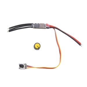 Pilote de moteur sans balais triphasé DC 7-26V avec potentiomètre (20A) - Neuf